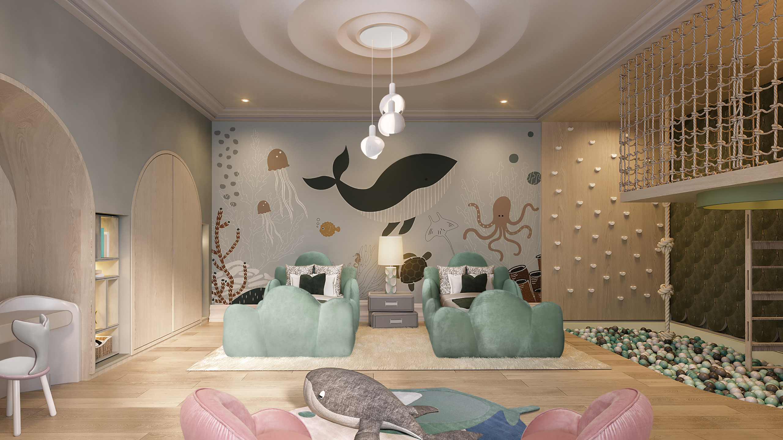 Kids Bedroom Interior Design Project - Home'Society