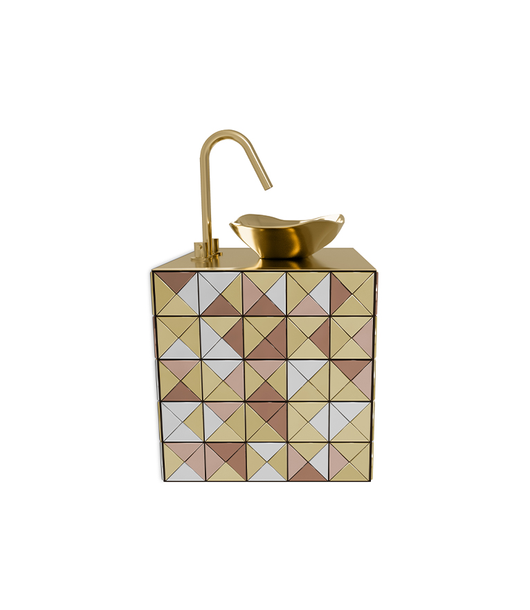 Pixel Suspension Cabinet - Revolutionary Piece In Luxury Bathroom Design - Home'Society