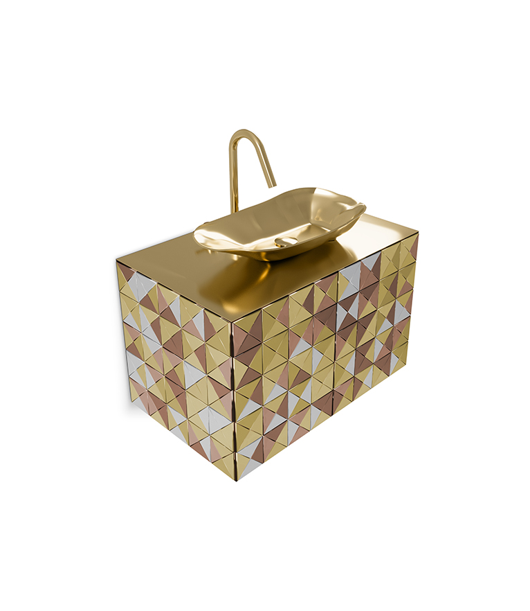 Pixel Suspension Cabinet - Revolutionary Piece In Luxury Bathroom Design - Home'Society