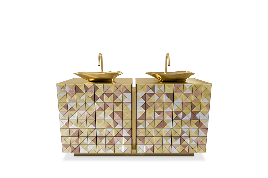 Pixel Vanity Cabinet - Contemporary Design And Timeless Luxury