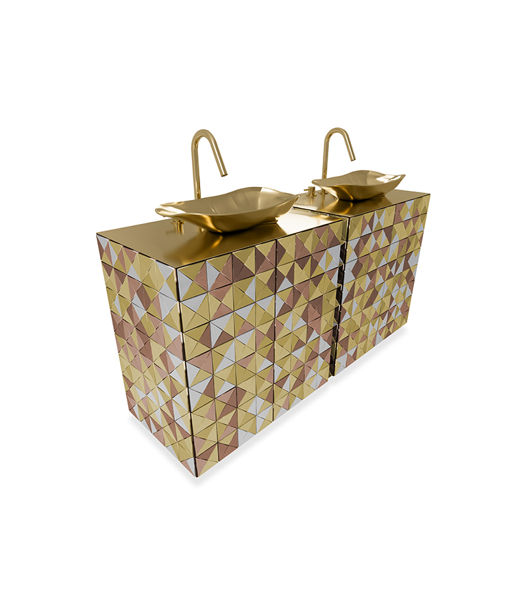 Pixel Vanity Cabinet - Contemporary Design And Timeless Luxury - Home'Society