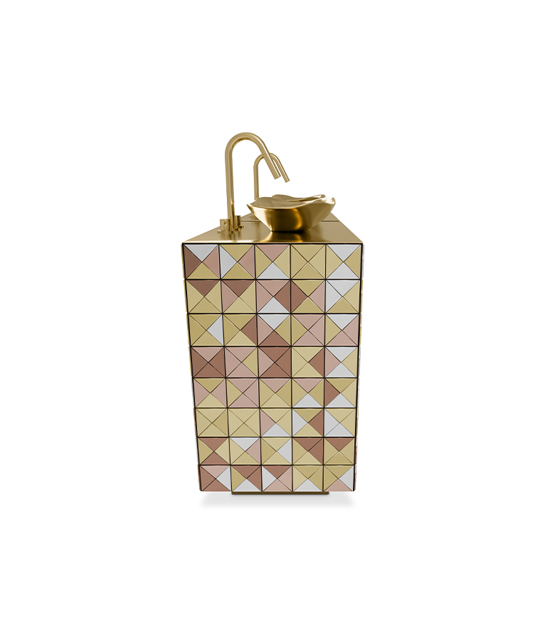 Pixel Vanity Cabinet - Contemporary Design And Timeless Luxury - Home'Society