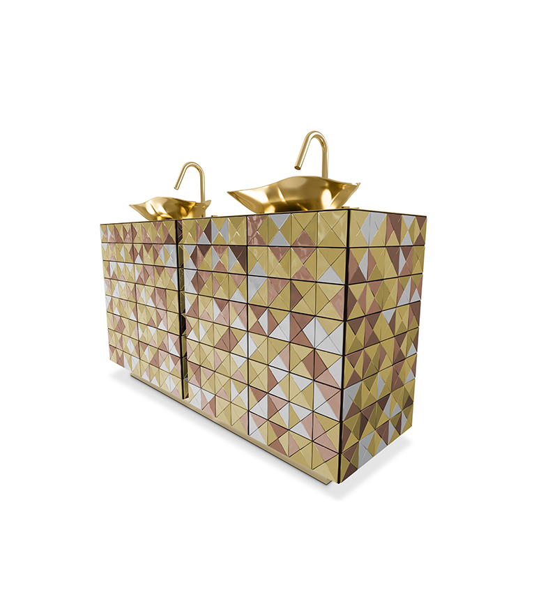 Pixel Vanity Cabinet - Contemporary Design And Timeless Luxury - Home'Society
