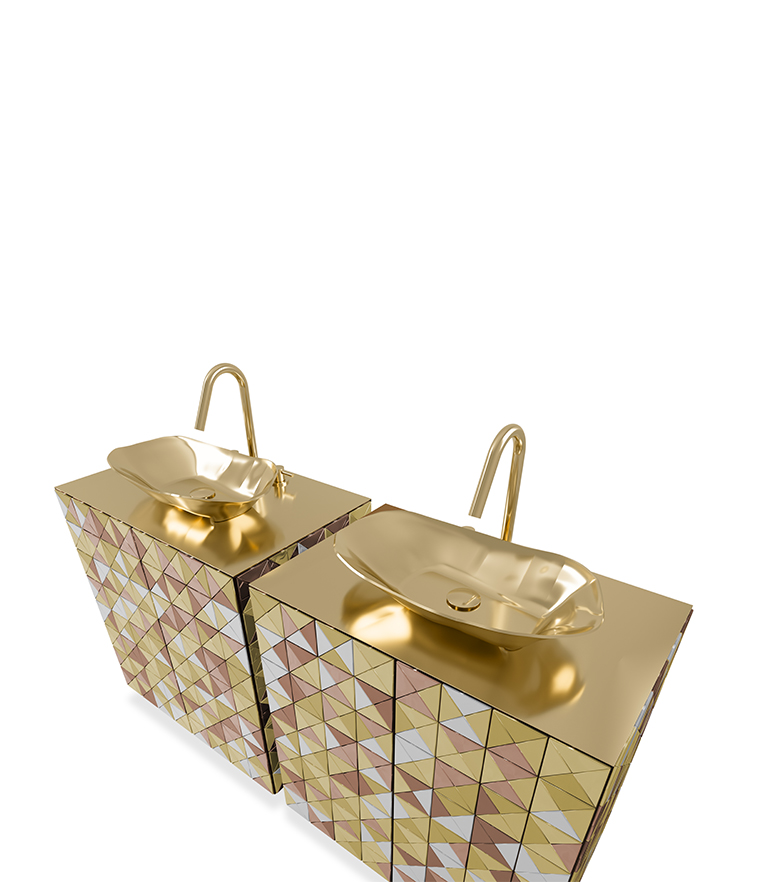 Pixel Vanity Cabinet - Contemporary Design And Timeless Luxury - Home'Society