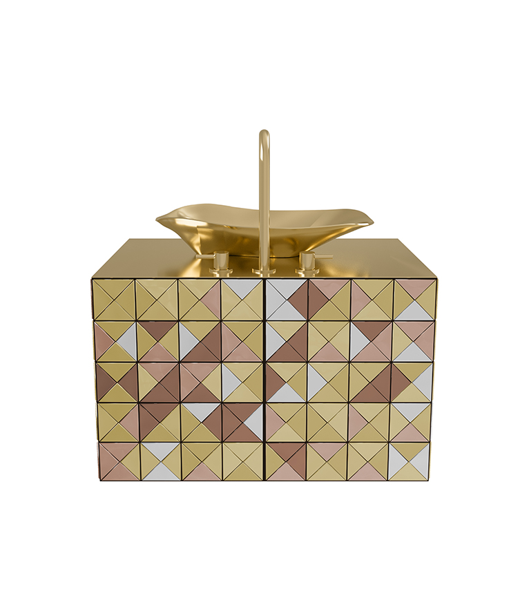 Pixel Suspension Cabinet - Revolutionary Piece In Luxury Bathroom Design - Home'Society