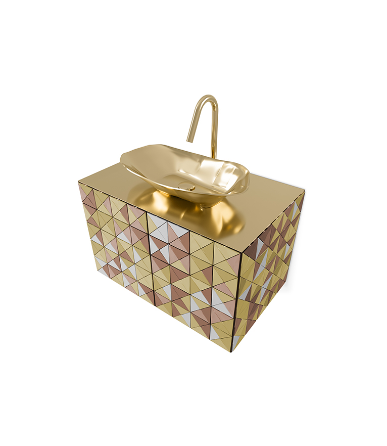 Pixel Suspension Cabinet - Revolutionary Piece In Luxury Bathroom Design - Home'Society
