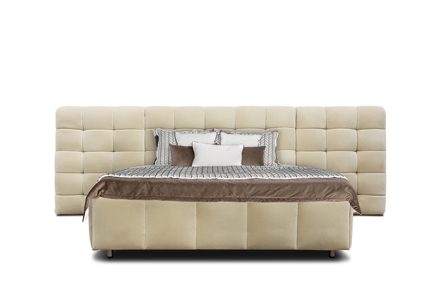 ESSEX Bed – Luxurious Upholstered Bed in Soft Velvet