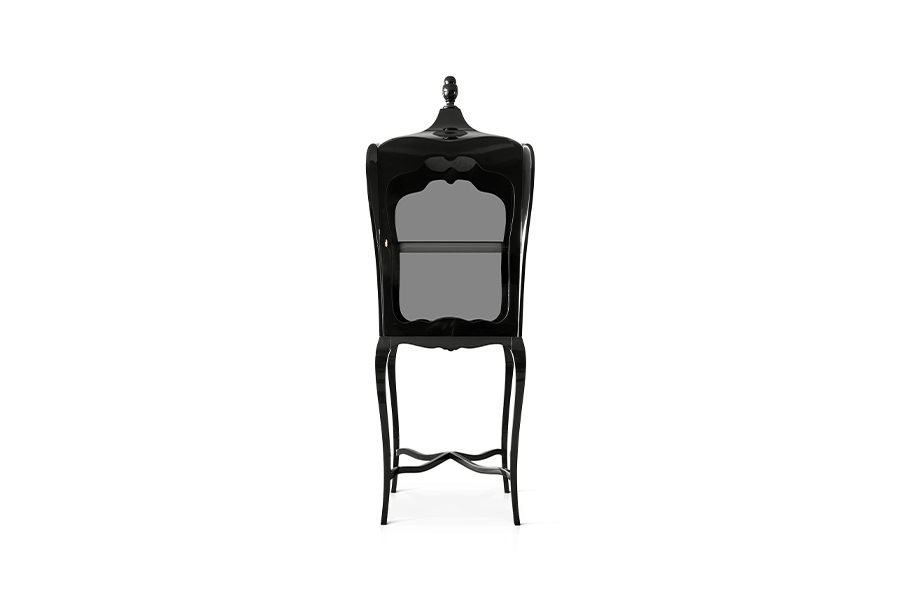 Platino Display Case - Elegant Luxury Showcase with Refined Details