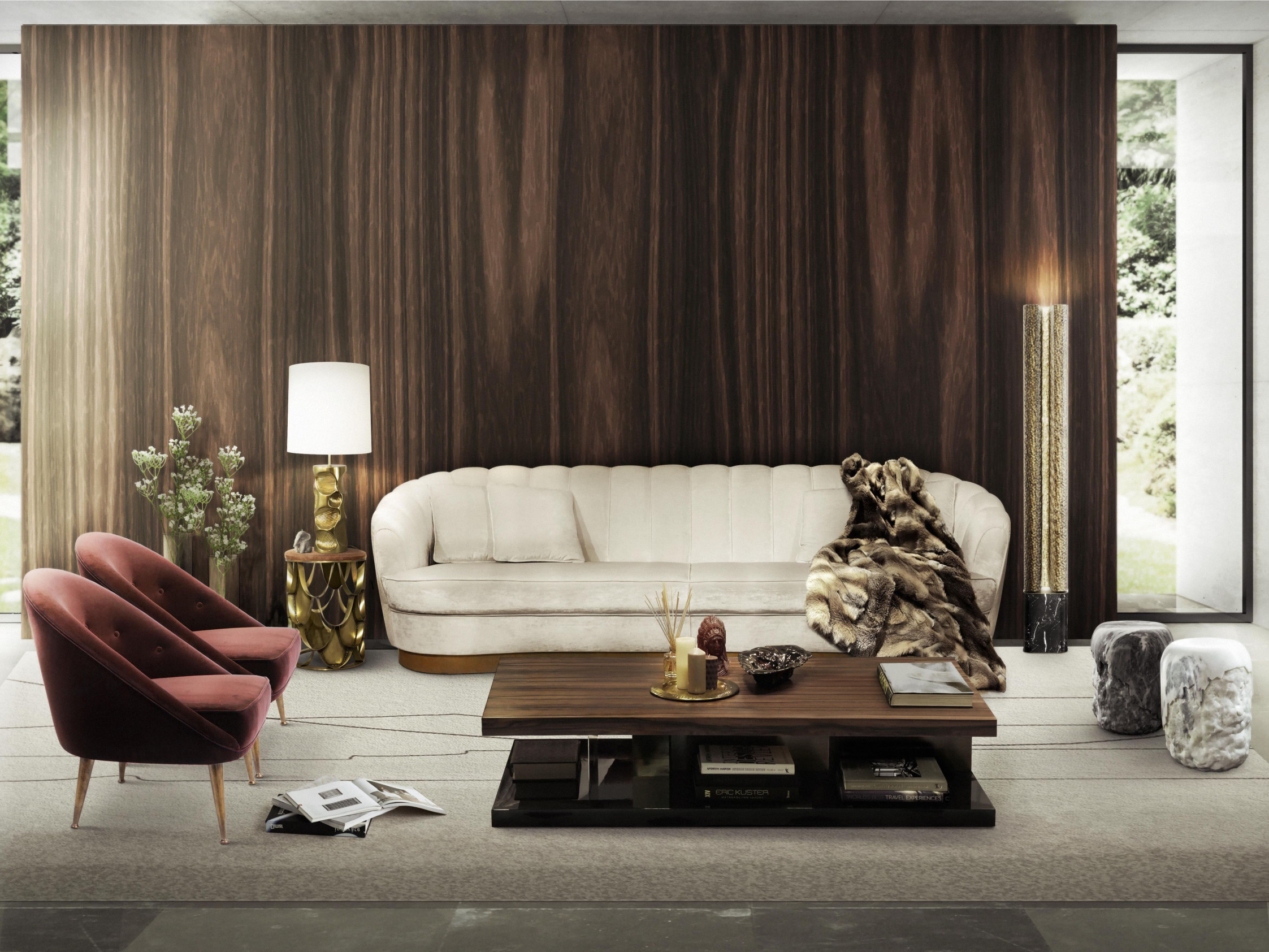 Brown Cozy Living Room With Winter Feels - Home's Society